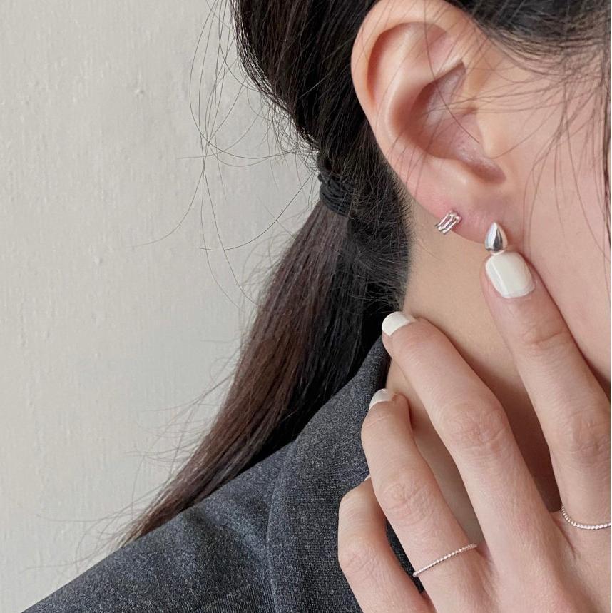 NUEVO - Minimal Drops Studs - Pendientes de gotas minimalistas