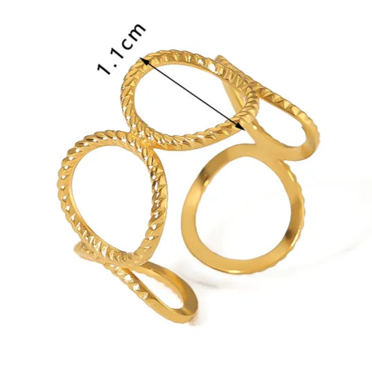 NUEVO - Anillos Ajustables Retro / Compra 2 Anillos Ajustables Retro y el Tercero es GRATIS