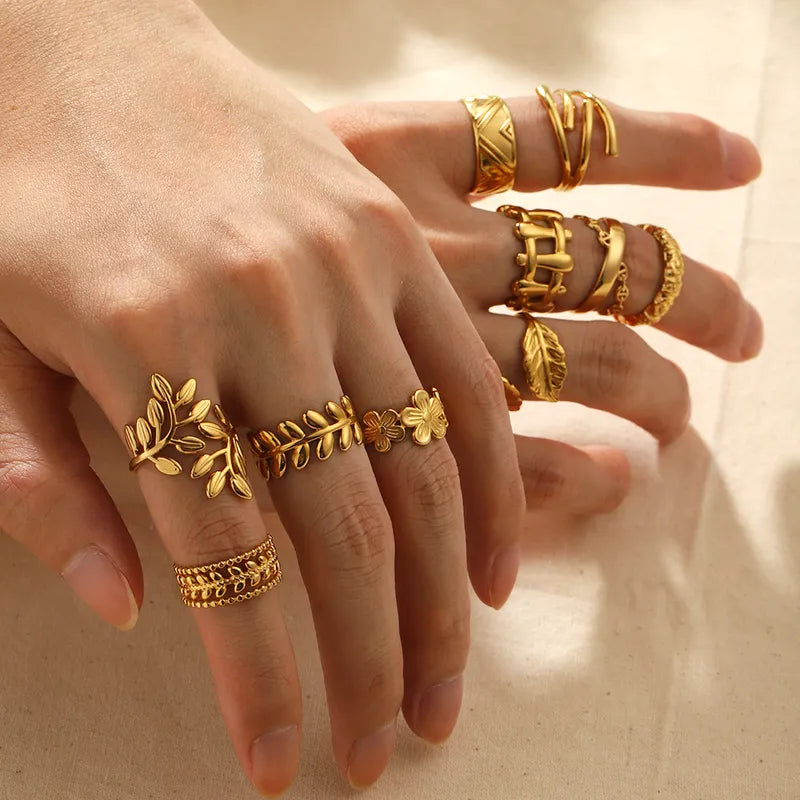 NUEVO - Anillos Ajustables Retro / Compra 2 Anillos Ajustables Retro y el Tercero es GRATIS