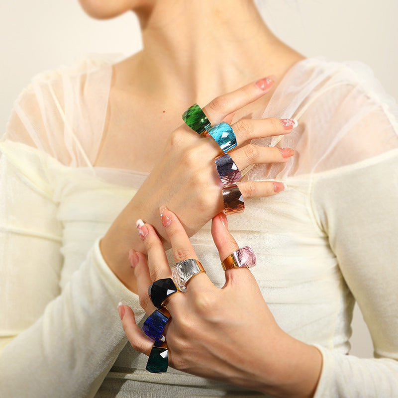 NUEVO - Anillo Fantástica GEMA