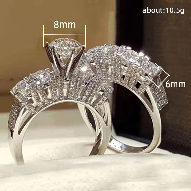 SET de Anillos "Glam"