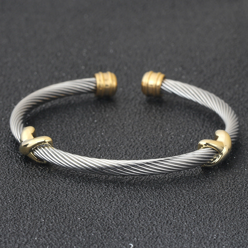 NUEVO - Brazalete Ajustable Ejecutiva en Acero