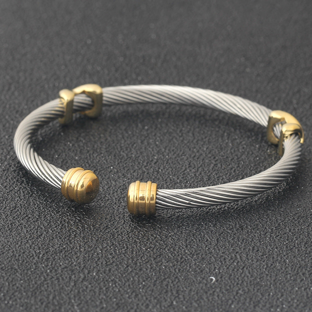 NUEVO - Brazalete Ajustable Ejecutiva en Acero