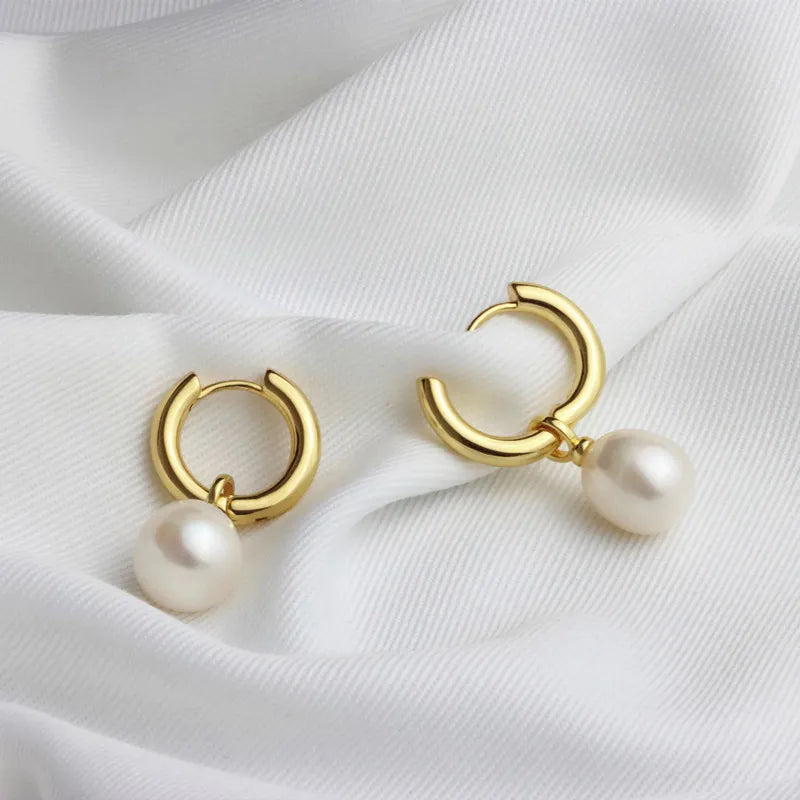 Candongas Perlas de Agua Dulce