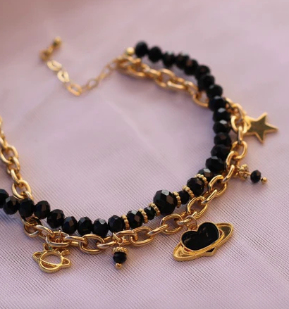 Pulsera Estelar Dorada