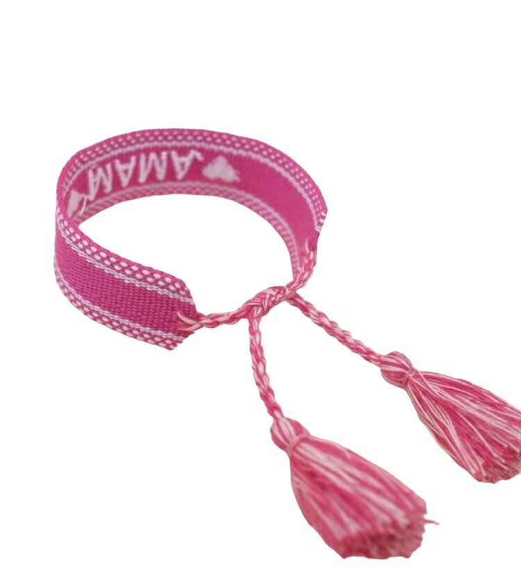 Brazalete Bordado Mamá