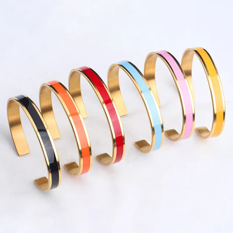 NUEVO - Brazalete de Acero Inoxidable Ajustable Corona - Con Mensaje Inspiracional