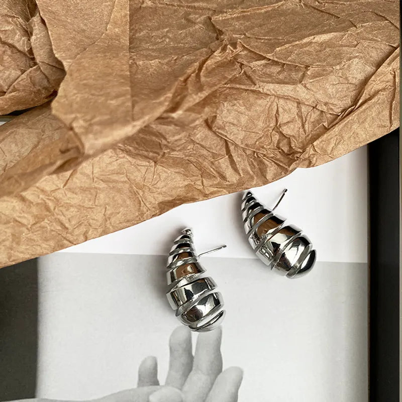 Maxi Aretes Droppi Chunky Espiral