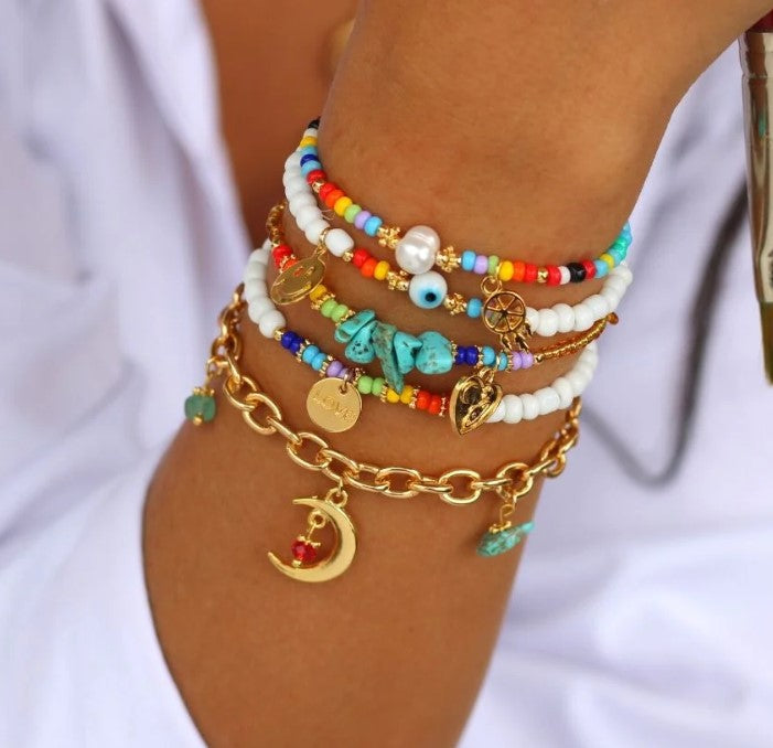 SET Pulsera 7 Chakras