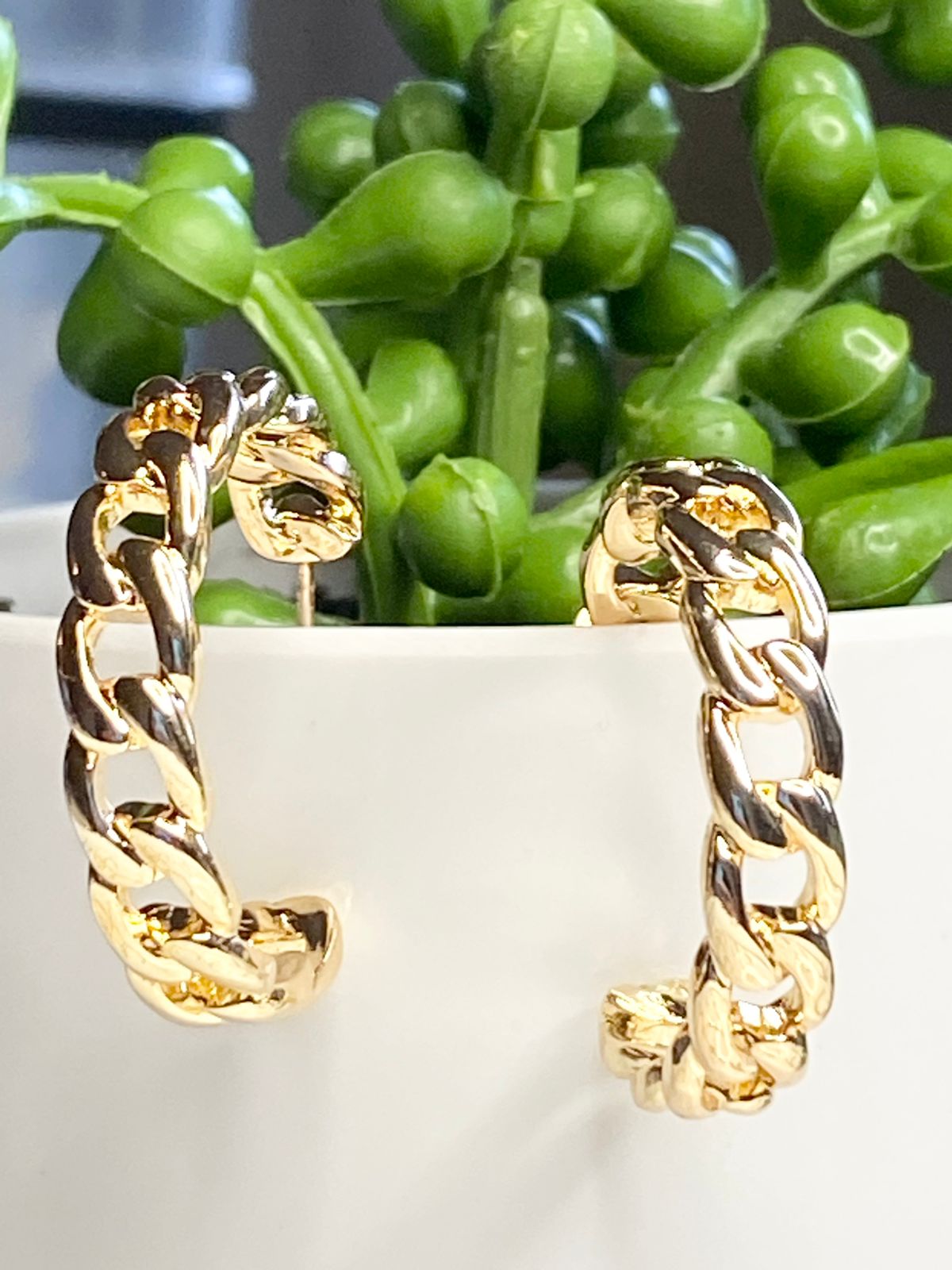 Candongas Tejidas Medianas