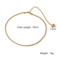 NUEVO - Golden Temptation: Collar Corazón Dorado de Acero de Titanio 18K