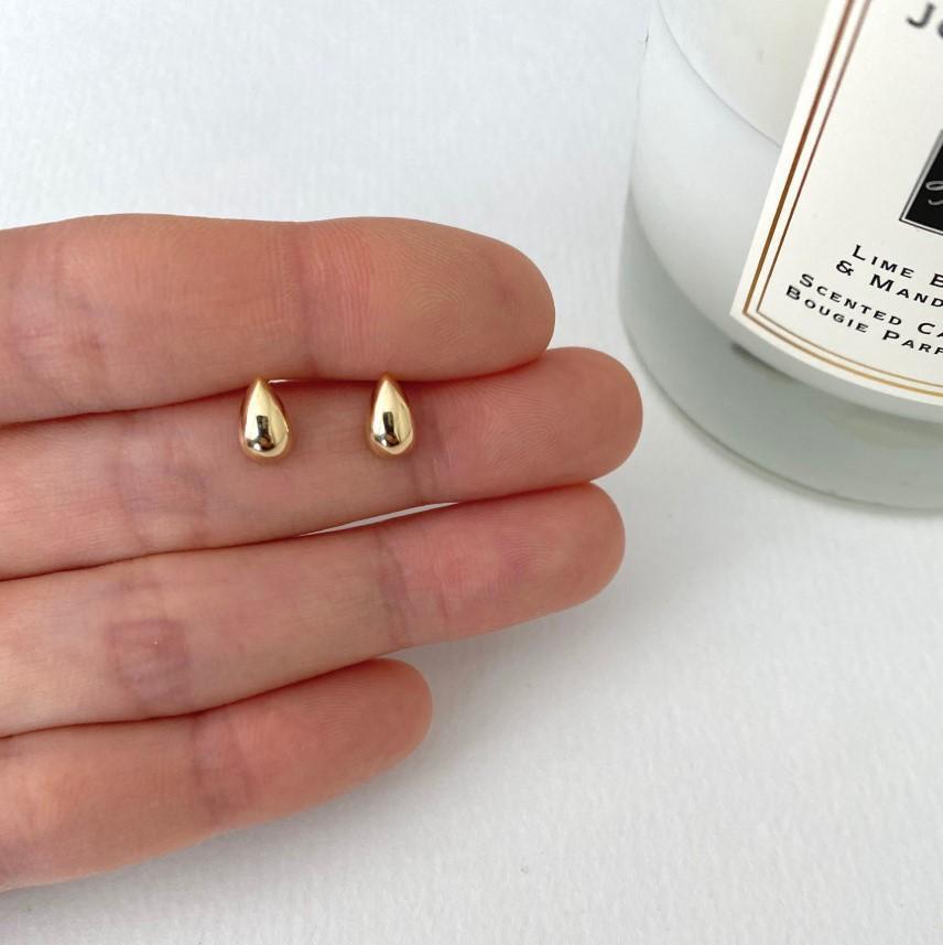 NUEVO - Minimal Drops Studs - Pendientes de gotas minimalistas