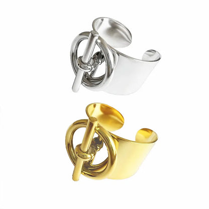 Anillo Retro Geométrico