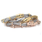 NUEVO - Brazalete de Malla Unión Dorado o Plateado