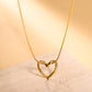 NUEVO - Cadena Pincelada Corazón en Acero Inoxidable