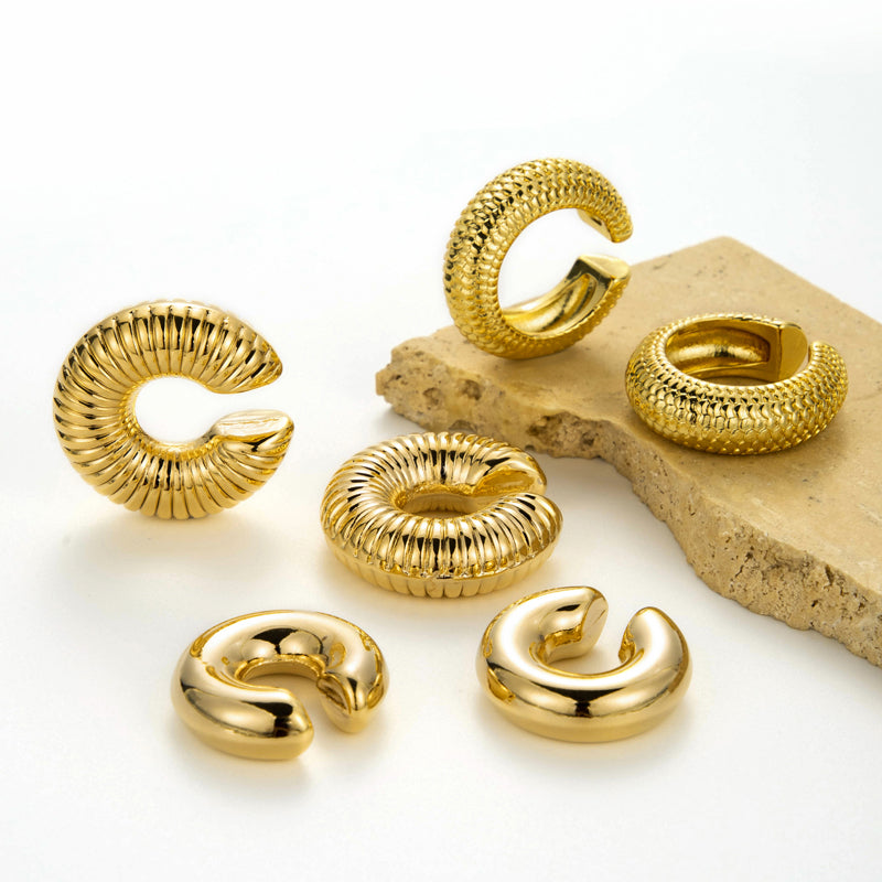 NUEVO - Earcuff Chunky Elegante y Sofisticada