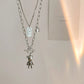 Collares Hip-Hop Osito de Capas: Estilo y Versatilidad Unisex