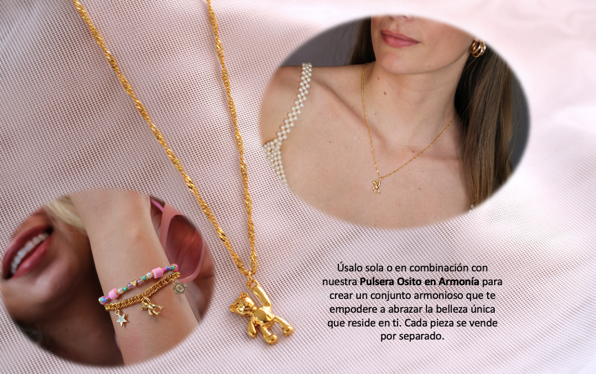Pulsera  Osito en Armonía
