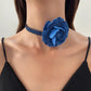 Choker Princesa Vintage con Flores Estilo Pastoral