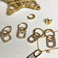 Encanto Dorado: Set de Aretes y Cadena Abrelatas