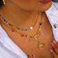 Collar Chakras y Ojo Turco