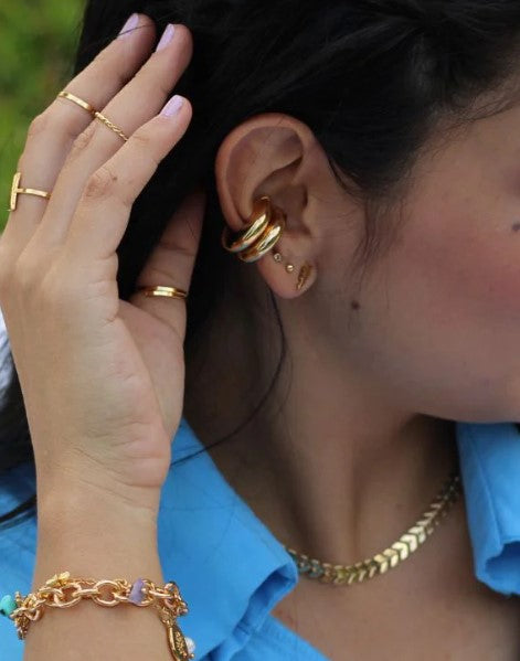 Ear Cuf Dorados